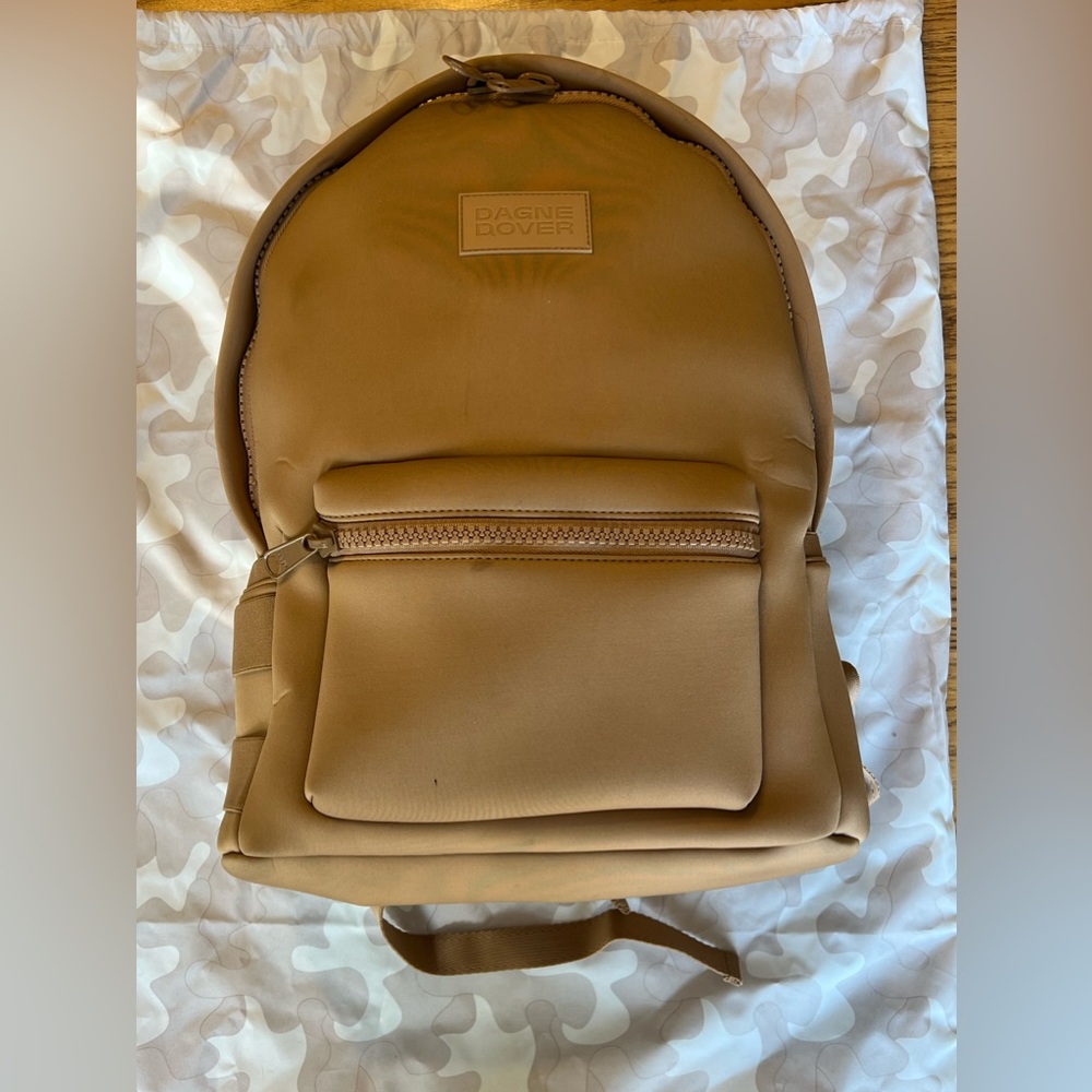 dagne dover large dakota backpack in color camel
